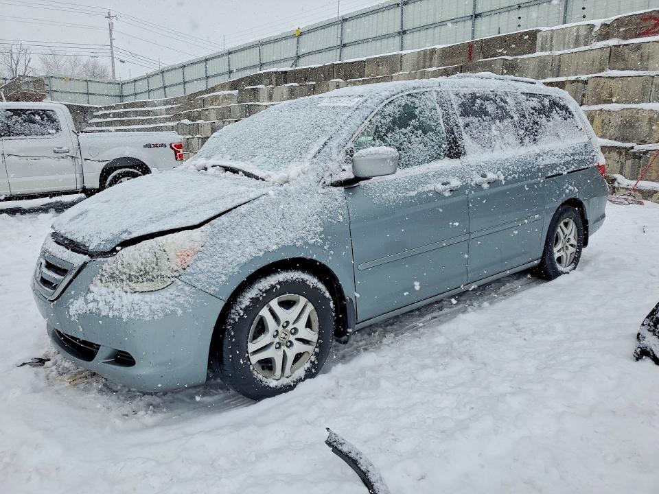HONDA ODYSSEY EX 2006 with VIN 5FNRL38656B012390 - Photo from auction