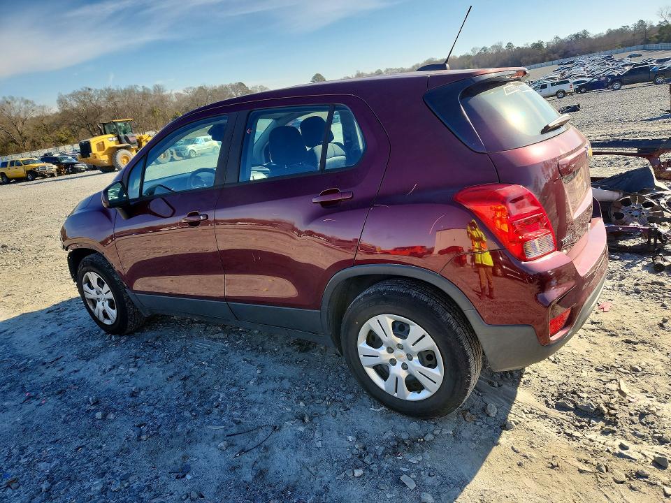 Photo 2 from auction – 2017 CHEVROLET TRAX with VIN 3GNCJKSB6HL276337