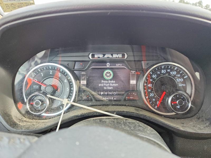 Photo 9 from auction – 2020 RAM 1500 with VIN 1C6SRFBT2LN165197