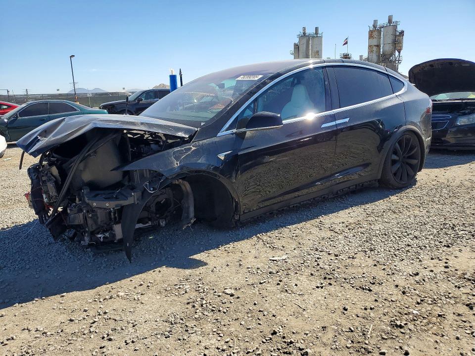 TESLA MODEL X 2019 with VIN 5YJXCBE4XKF190732 - Photo from auction