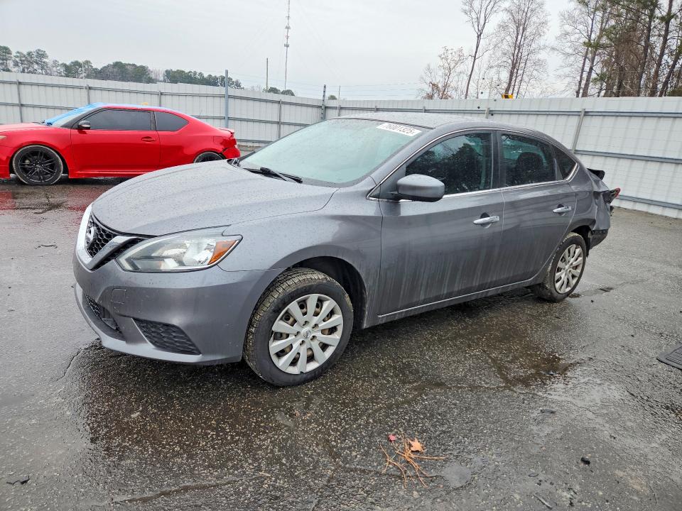NISSAN SENTRA S 2018 with VIN 3N1AB7AP8JY331826 - Photo from auction