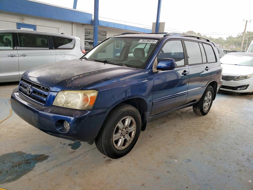 TOYOTA HIGHLANDER 2006 with VIN JTEDP21A360115664 - Photo from auction