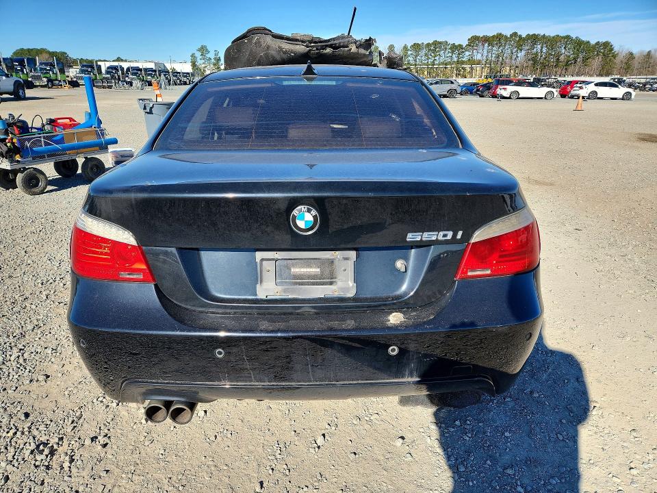 Photo 6 from auction – 2008 BMW 550 I with VIN WBANW53558CT54788