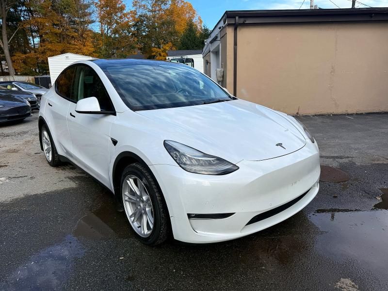 TESLA MODEL Y 2021 with VIN 5YJYGDEE5MF295078 - Photo from auction