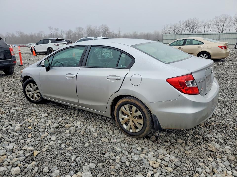 Photo 2 from auction – 2012 HONDA CIVIC with VIN 19XFB2F5XCE316925