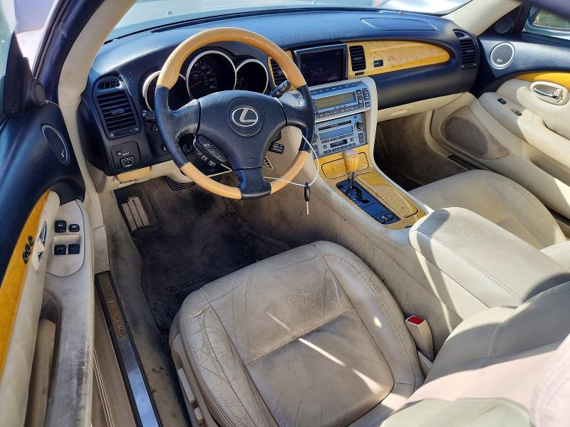 Photo 8 from auction – 2002 LEXUS SC 430 with VIN JTHFN48Y420021142