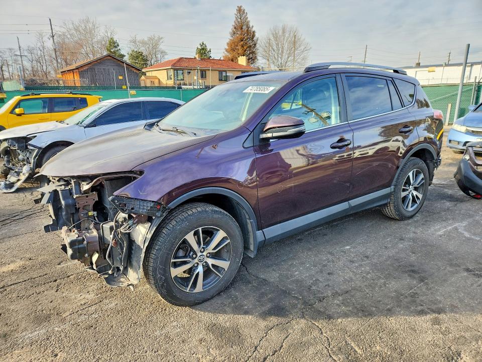 TOYOTA RAV4 XLE 2017 with VIN 2T3RFREV3HW685410 - Photo from auction