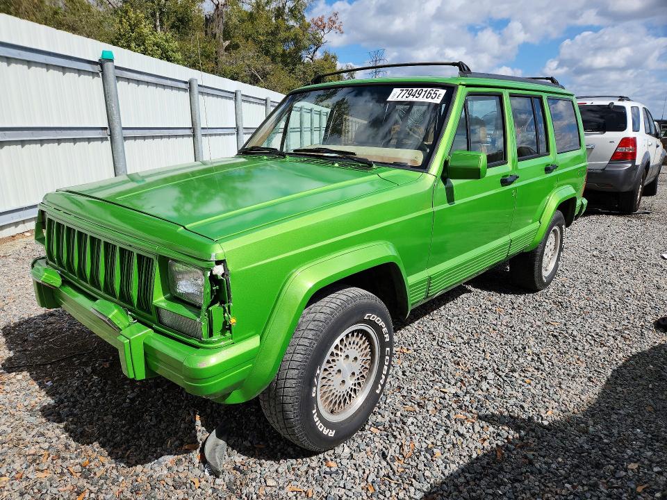 JEEP CHEROKEE C 1993 with VIN 1J4FT78S3PL540431 - Photo from auction