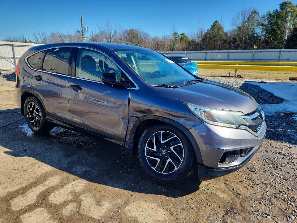 Photo 4 from auction – 2016 HONDA CR-V with VIN 5J6RM3H45GL025547