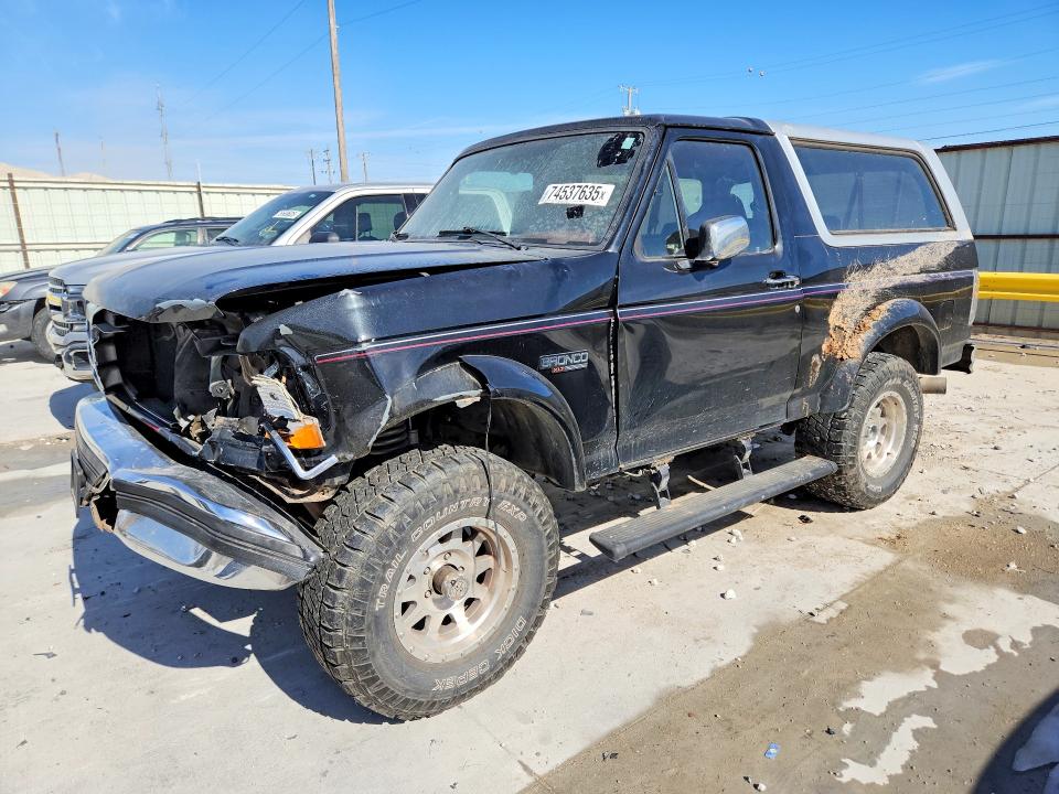 FORD BRONCO U10 1994 with VIN 1FMEU15N6RLA69741 - Photo from auction