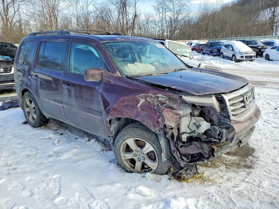 Photo 4 from auction – 2014 HONDA PILOT with VIN 5FNYF4H6XEB042511