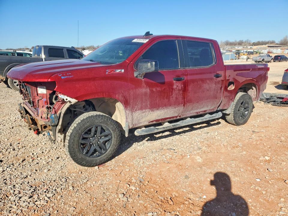 CHEVROLET SILVERADO 2021 with VIN 3GCPYFED2MG407597 - Photo from auction