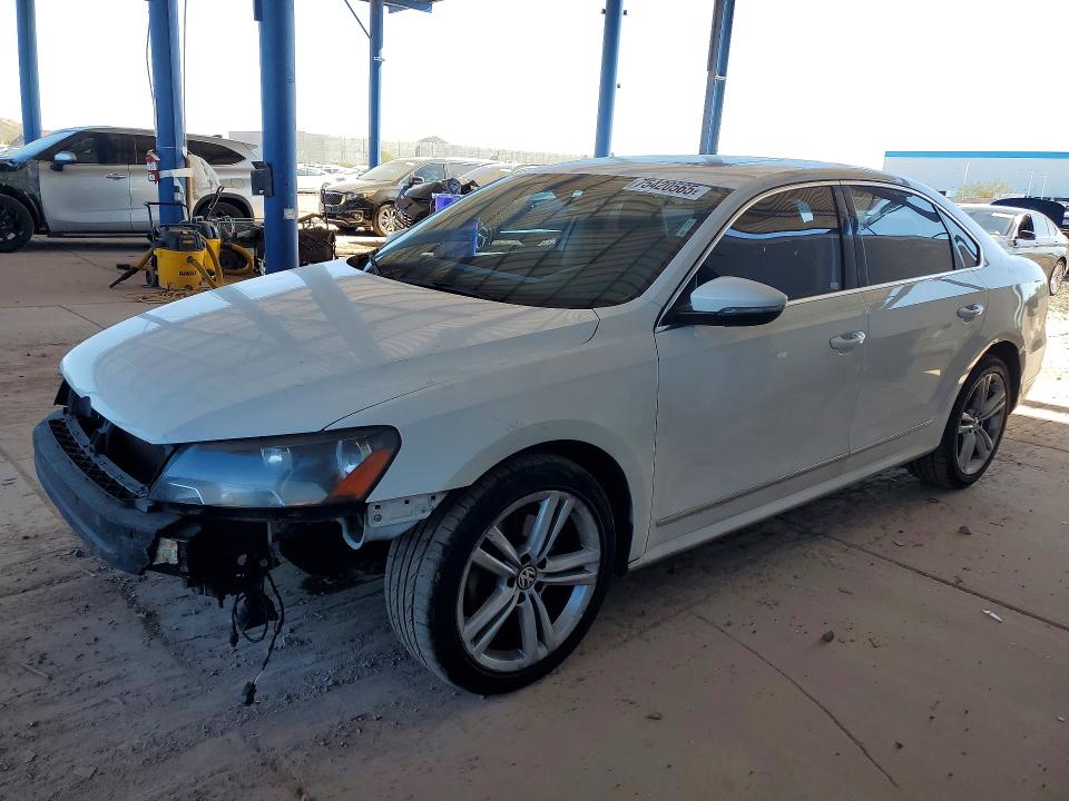 Photo 1 from auction – 2012 VOLKSWAGEN PASSAT with VIN 1VWCM7A34CC105837