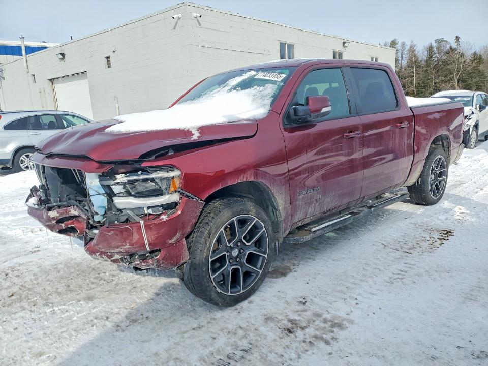 RAM 1500 2019 with VIN 1C6SRFLT7KN834058 - Photo from auction