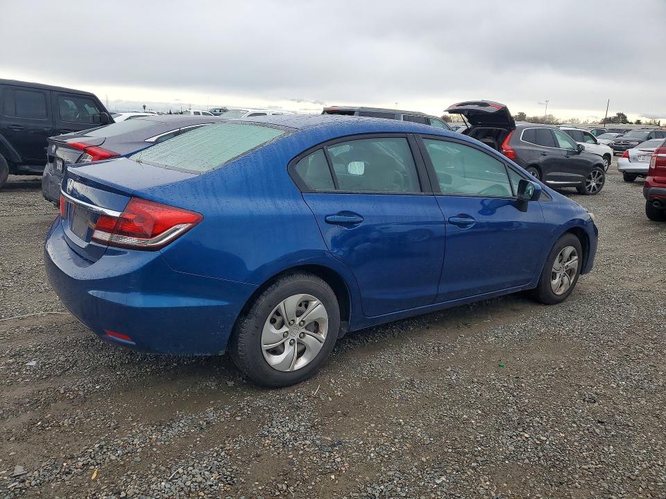 Photo 3 from auction – 2014 HONDA CIVIC LX with VIN 19XFB2F56EE273462