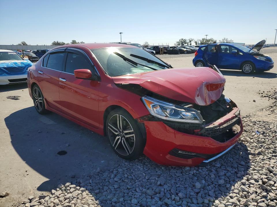 Photo 4 from auction – 2016 HONDA ACCORD SPO with VIN 1HGCR2F50GA033135