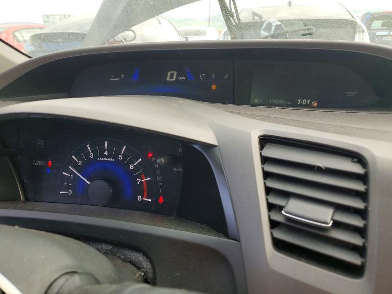 Photo 9 from auction – 2012 HONDA CIVIC EX with VIN 19XFB2F89CE391190