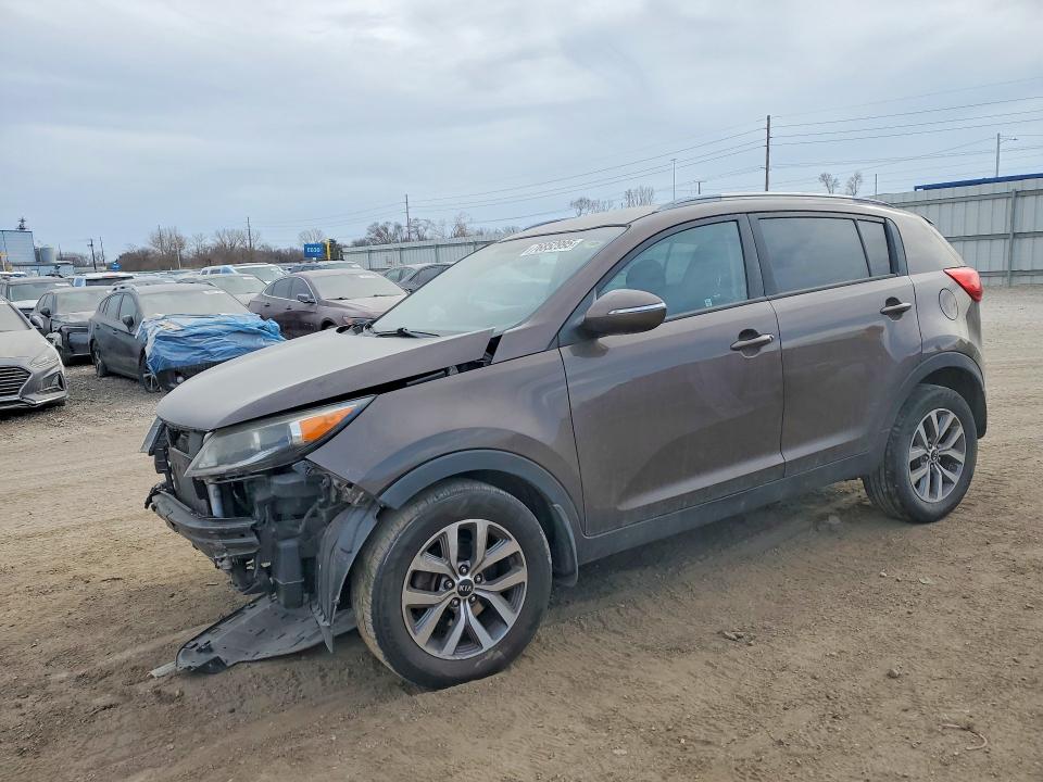 KIA SPORTAGE 2014 with VIN KNDPB3ACXE7623918 - Photo from auction