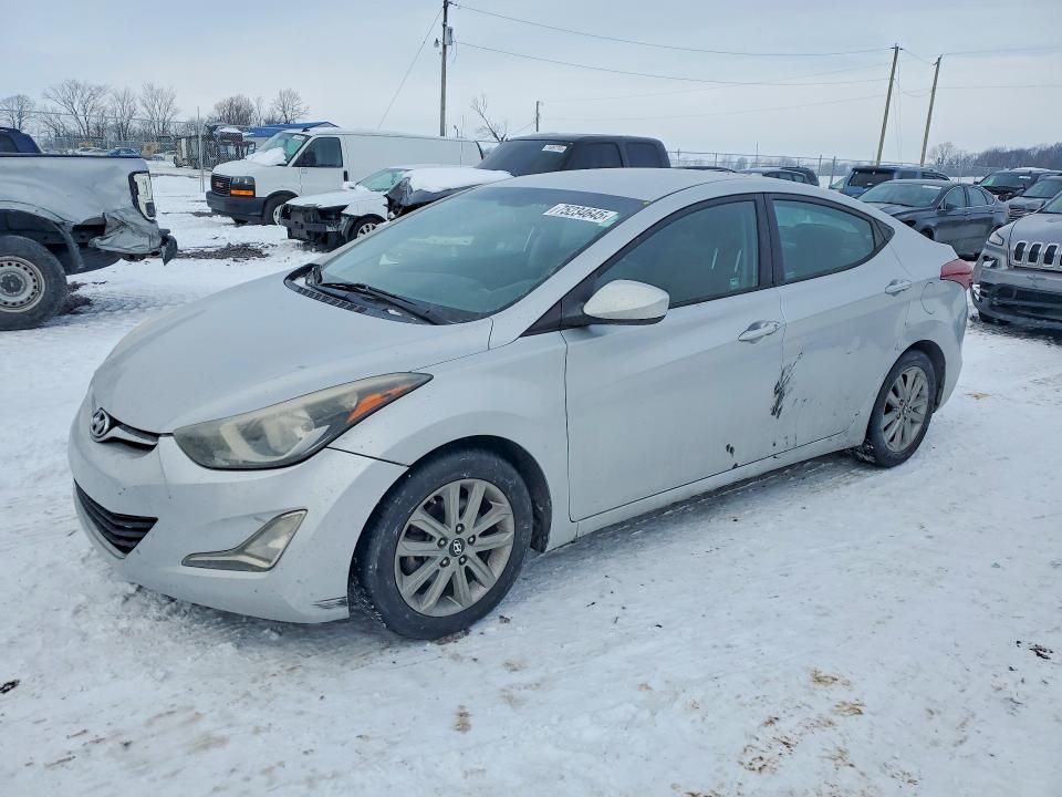 Photo 1 from auction – 2014 HYUNDAI ELANTRA with VIN KMHDH4AE0EU066314
