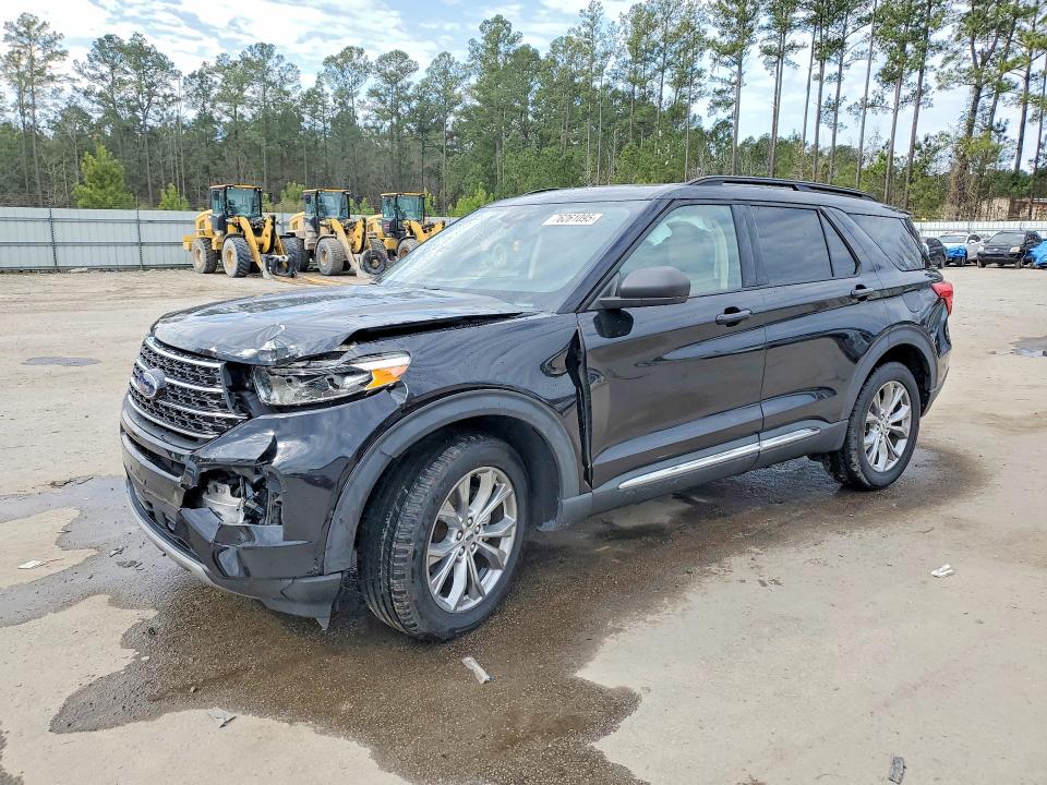 FORD EXPLORER 2020 with VIN 1FMSK8DH5LGA74927 - Photo from auction