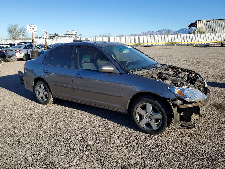Photo 4 from auction – 2005 HONDA CIVIC with VIN 2HGES26805H568570