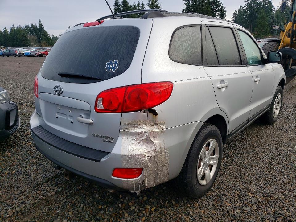 Photo 3 from auction – 2009 HYUNDAI SANTA FE with VIN 5NMSG73D89H288519