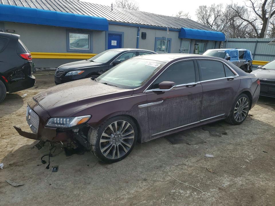 LINCOLN CONTINENTA 2017 with VIN 1LN6L9NC5H5605246 - Photo from auction