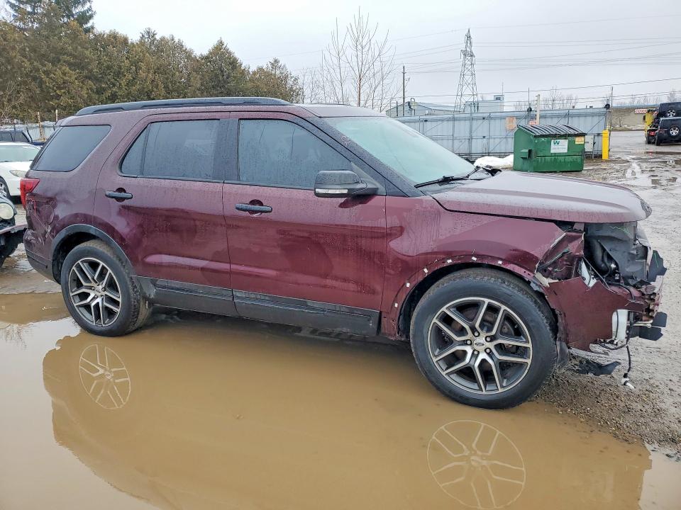 Photo 4 from auction – 2018 FORD EXPLORER with VIN 1FM5K8GT5JGB35395
