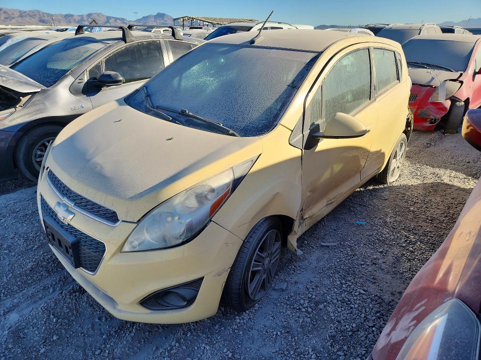 CHEVROLET SPARK 1LT 2014 with VIN KL8CD6S97EC490841 - Photo from auction