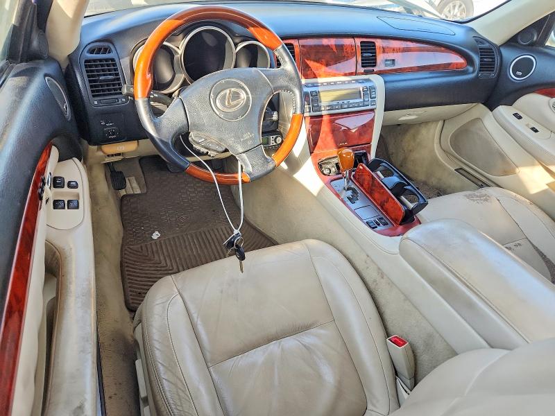 Photo 8 from auction – 2006 LEXUS SC 430 with VIN JTHFN48Y969008372