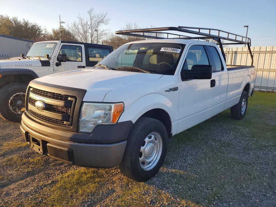 FORD F150 SUPER 2014 with VIN 1FTVX1CF2EKG09903 - Photo from auction