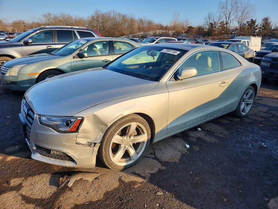AUDI A5 PREMIUM 2013 with VIN WAULFAFRXDA022642 - Photo from auction