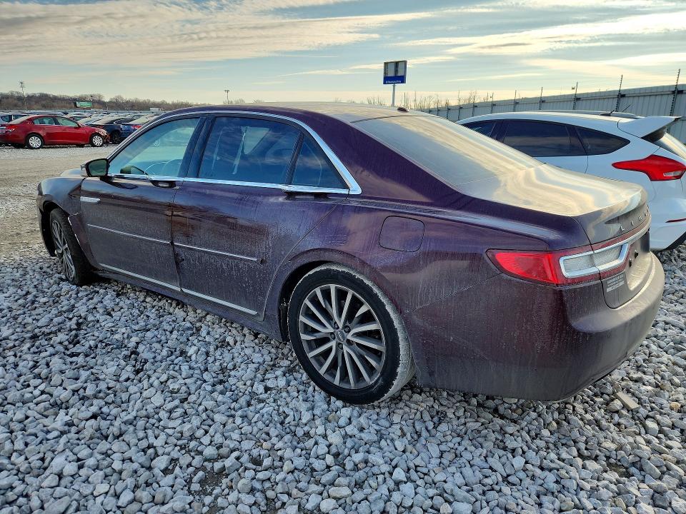 Photo 2 from auction – 2017 LINCOLN CONTINENTAL with VIN 1LN6L9SK6H5609379
