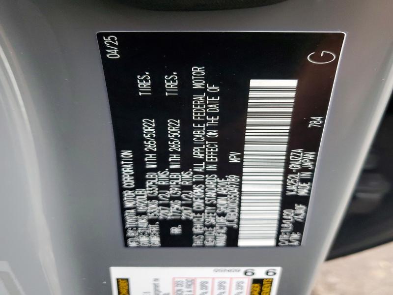 Photo 14 from auction – 2025 LEXUS GX 550 LUX with VIN JTJVBCDX0S5049789