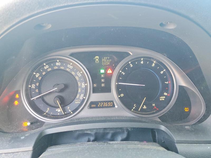 Photo 9 from auction – 2008 LEXUS IS with VIN JTHCK262285023451