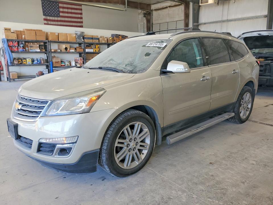CHEVROLET TRAVERSE 2014 with VIN 1GNKRGKD2EJ300395 - Photo from auction