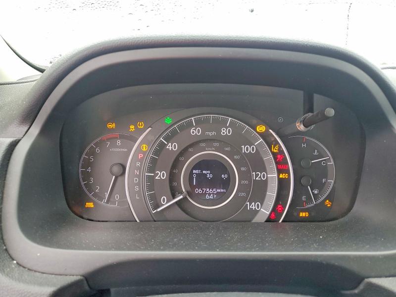 Photo 9 from auction – 2016 HONDA CR-V TOURI with VIN 5J6RM4H9XGL030180