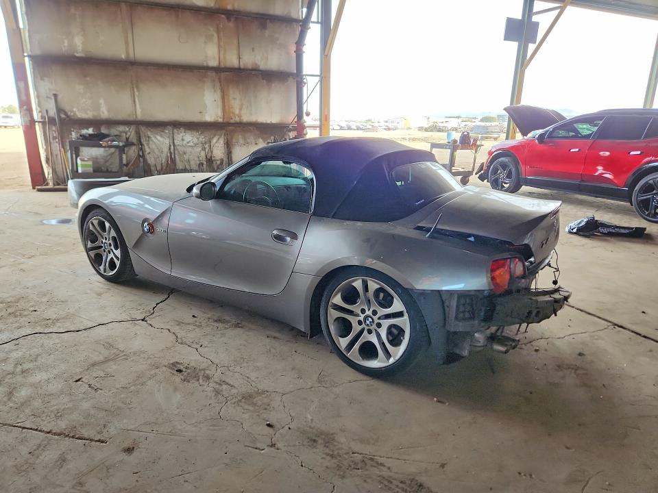 Photo 2 from auction – 2004 BMW Z4 with VIN 4USBT53564LU08506