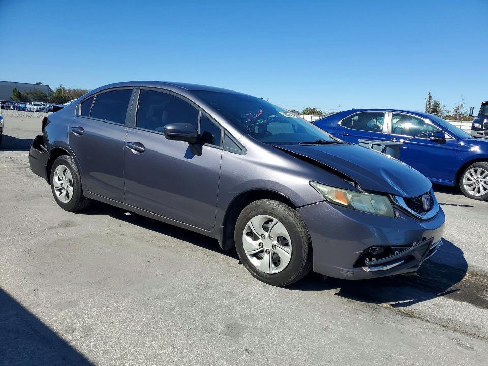 Photo 4 from auction – 2014 HONDA CIVIC LX with VIN 19XFB2F51EE076439
