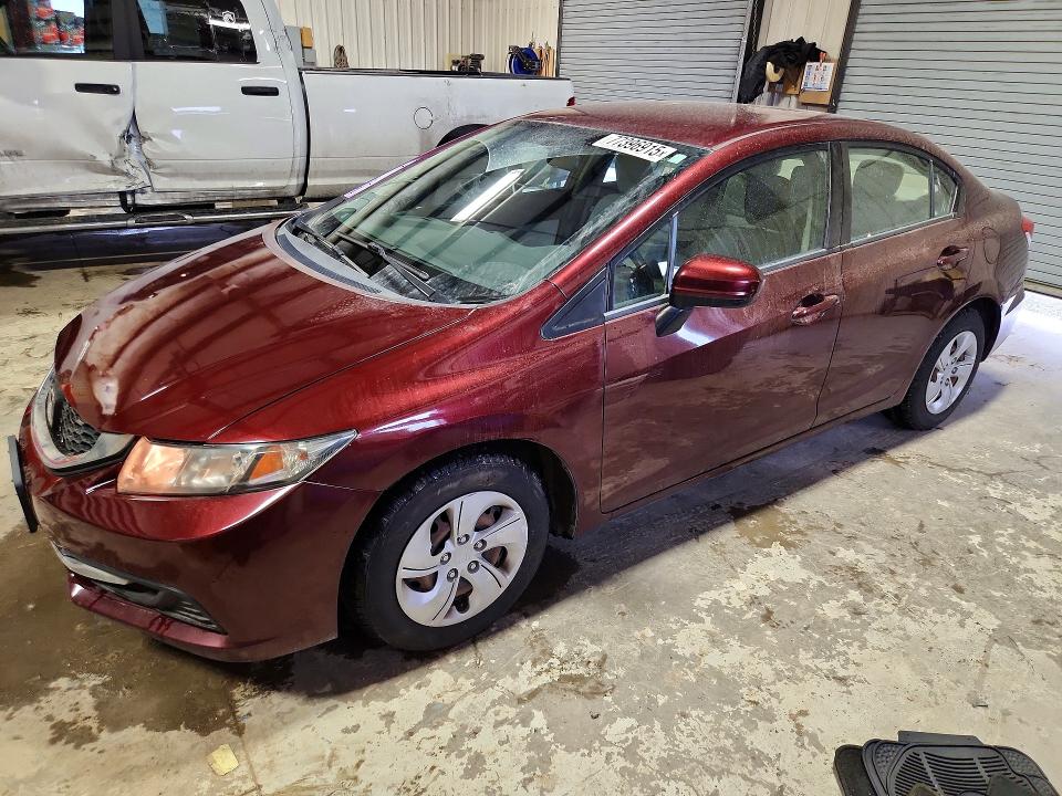 HONDA CIVIC 2015 with VIN 19XFB2F57FE253142 - Photo from auction