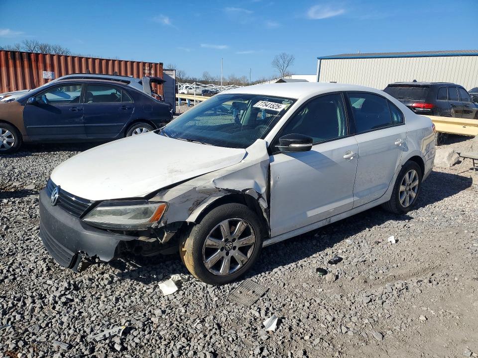 VOLKSWAGEN JETTA 2011 with VIN 3VW2K7AJXBM308048 - Photo from auction
