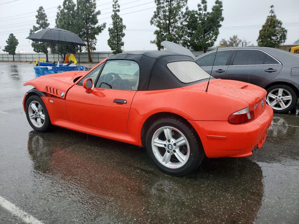 Photo 2 from auction – 2000 BMW Z3 with VIN 4USCH9348YLG05187