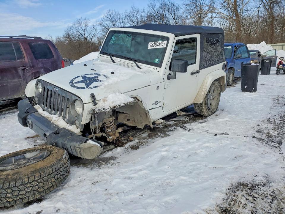 JEEP WRANGLER 2015 with VIN 1C4AJWAG7FL624983 - Photo from auction