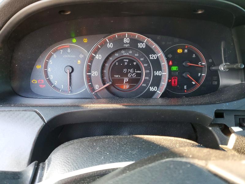 Photo 9 from auction – 2016 HONDA ACCORD with VIN 1HGCR2F59GA035871