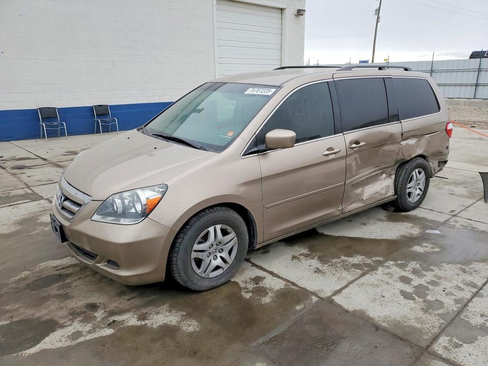 HONDA ODYSSEY 2007 with VIN 5FNRL384X7B108547 - Photo from auction