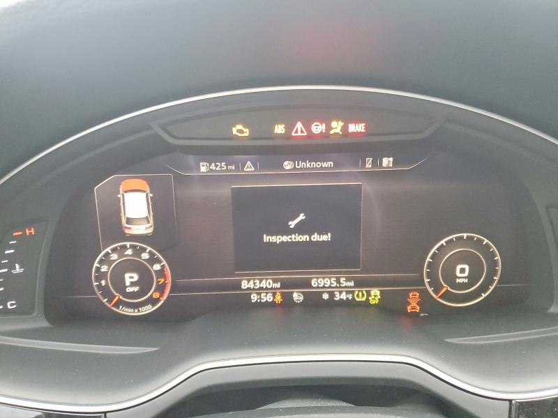 Photo 9 from auction – 2018 AUDI Q7 with VIN WA1VAAF73JD014461