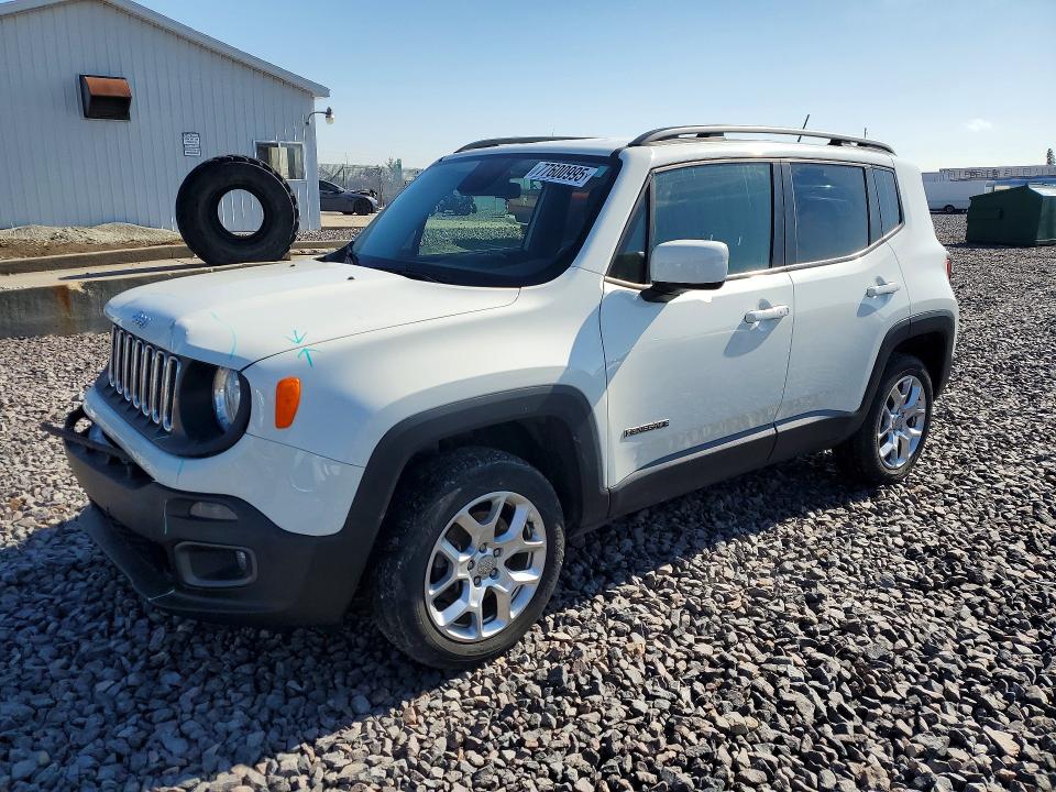 JEEP RENEGADE 2016 with VIN ZACCJBBT3GPE38349 - Photo from auction
