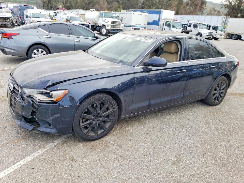 AUDI A6 PREMIUM 2014 with VIN WAUGFAFC7EN078092 - Photo from auction