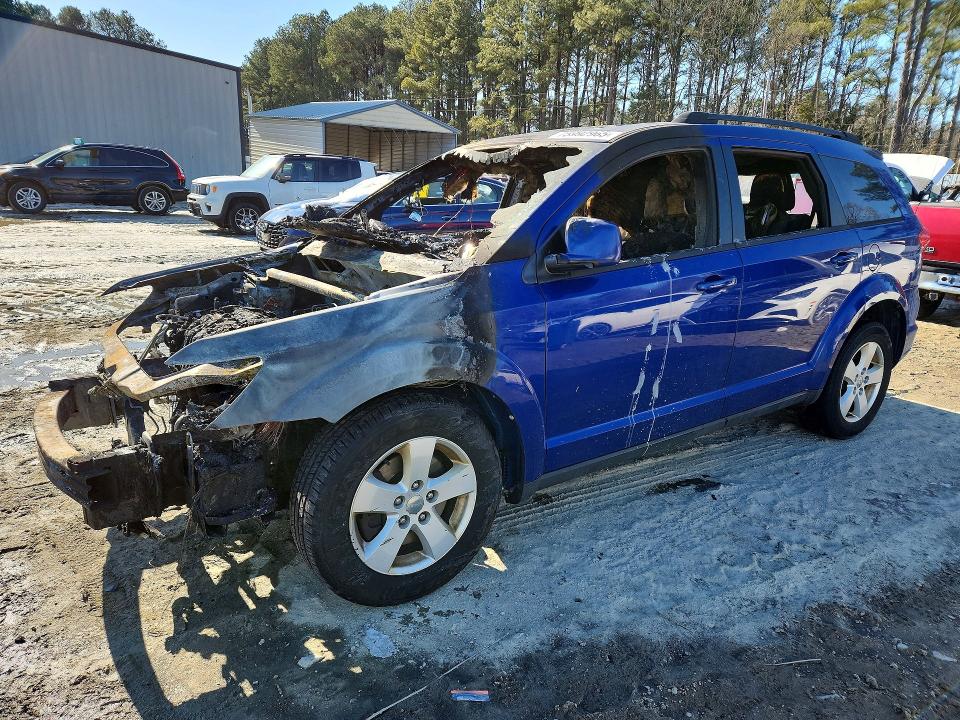 DODGE JOURNEY SX 2012 with VIN 3C4PDCBB7CT353135 - Photo from auction