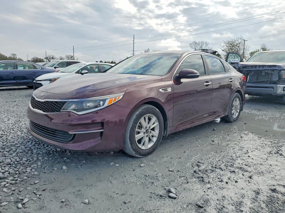 KIA OPTIMA 2016 with VIN 5XXGT4L3XGG117256 - Photo from auction